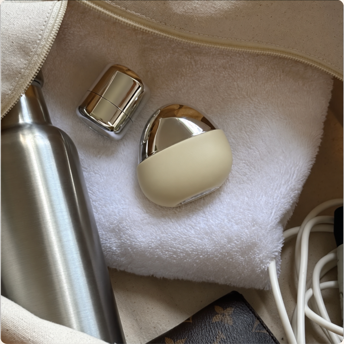 A complexion-boosting skin tint inspired by the energized glow of movement