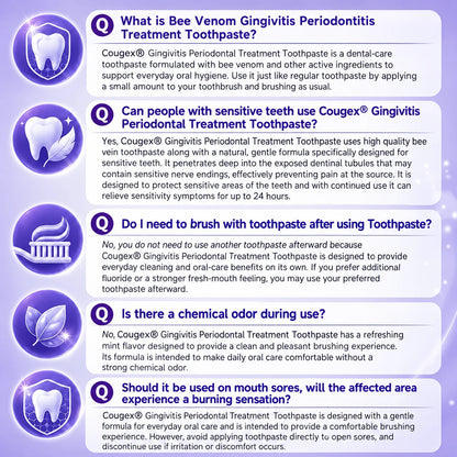 Clinical-Strength Gum Care Toothpaste – Advanced Daily Care for Sensitive & Bleeding-Prone Gums