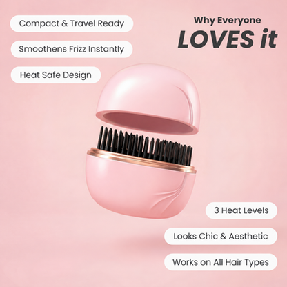 Pocket Hair Straightener | Cordless & Rechargeable
