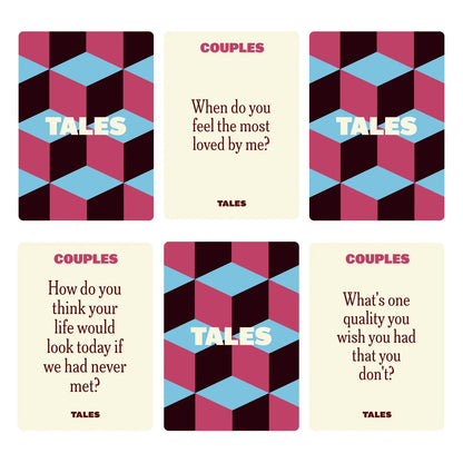 TALES Couples Edition Card Game - Connect On a Deeper Level