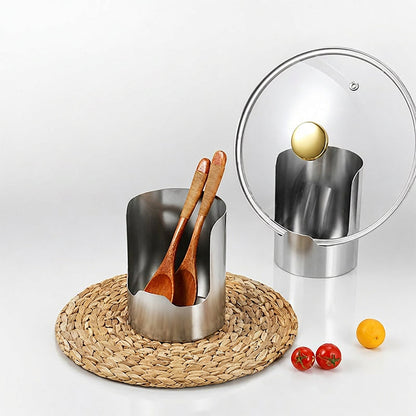 Multifunctional Stainless Steel Kitchen Organizer & Space-Saving Utensil Holder