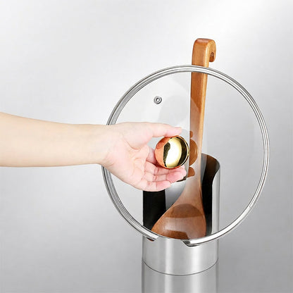 Multifunctional Stainless Steel Kitchen Organizer & Space-Saving Utensil Holder
